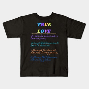 TRUE LOVE Kids T-Shirt